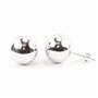 9ct White Gold Studs