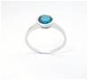 9ct Gold London Blue Topaz ring