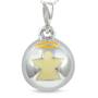 Sterling Silver Sphere Of Life Cute