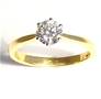 18ct Yellow Gold Diamond .55ct