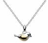 Sterling Silver and Gold Plated Pendant