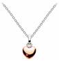 Sterling Silver Rose Gold Plated Pendant