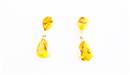 9ct Yellow Gold Citrine Earrings